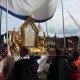 Voile de la Vierge dans son reliquaire